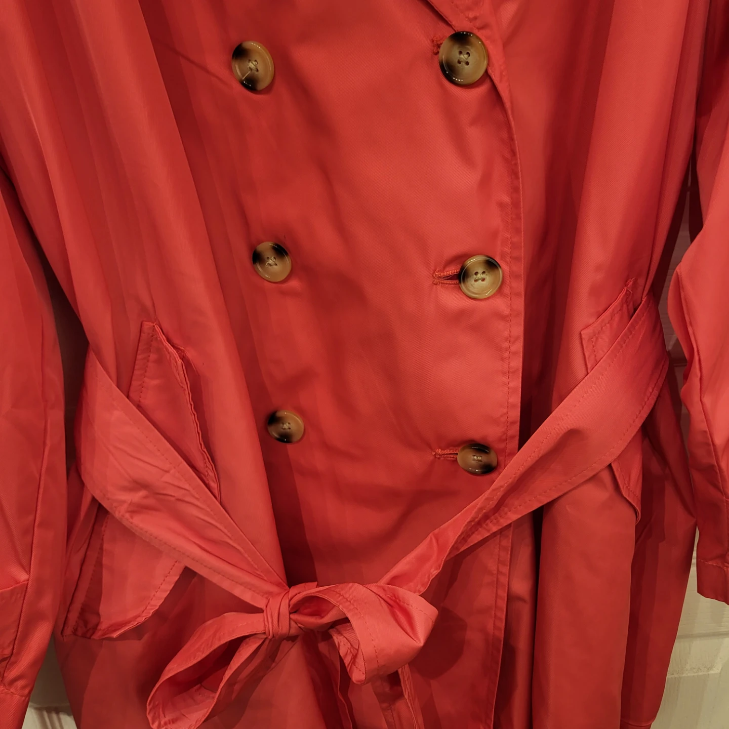 Lane Bryant Pink Trench Coat - photo 2