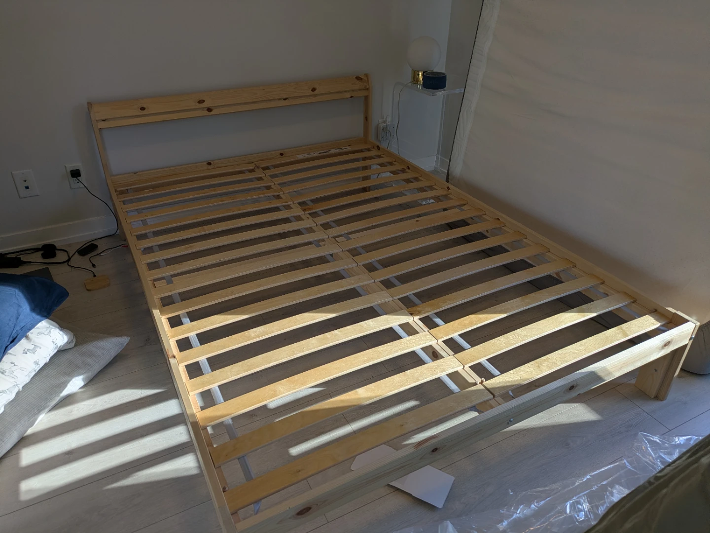 IKEA Nieden Full/Double Bedframe with slats