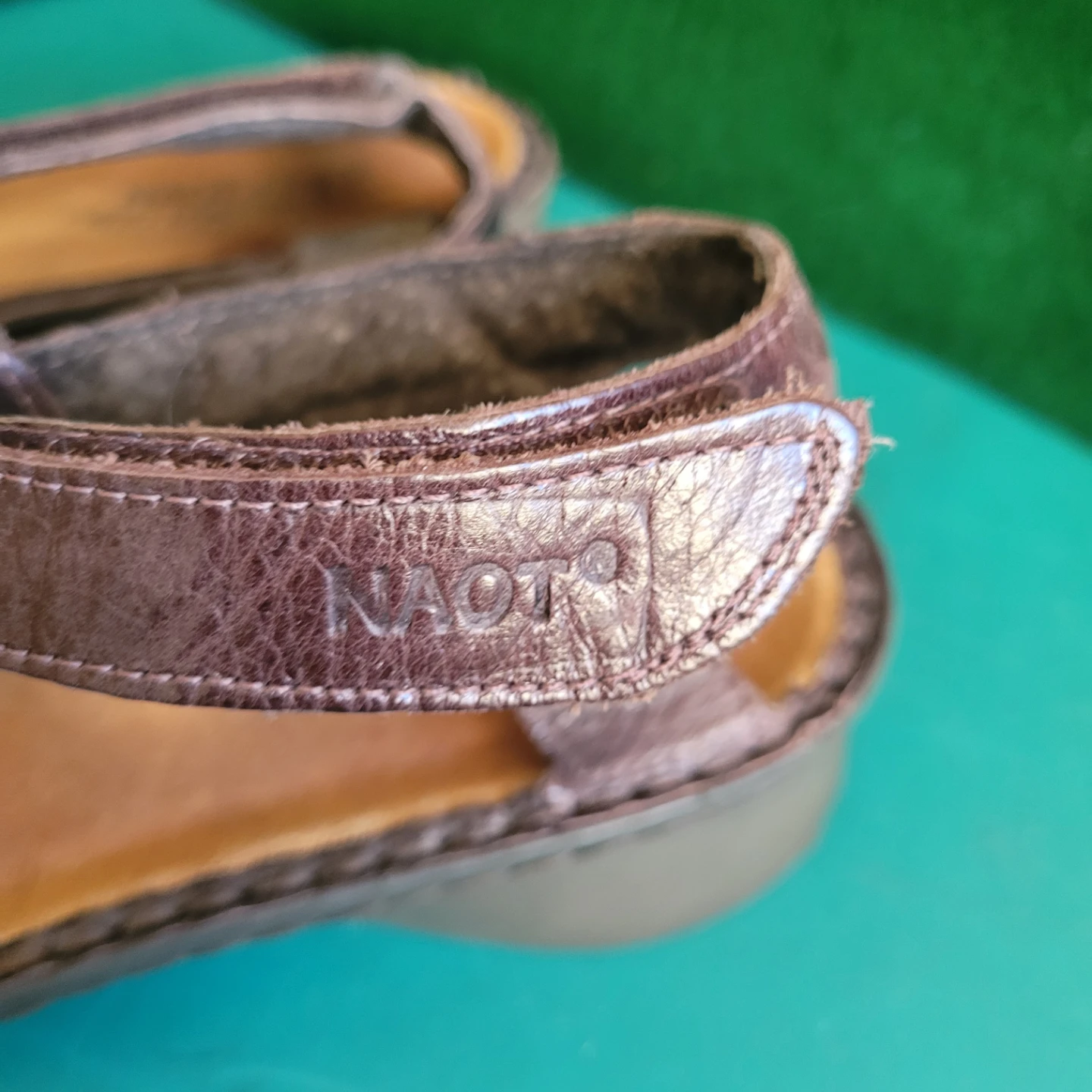 Naot Brown Leather Sandals - photo 3