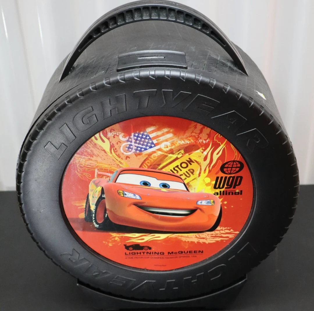 Cars Lightning McQueen Tire Storage Case
