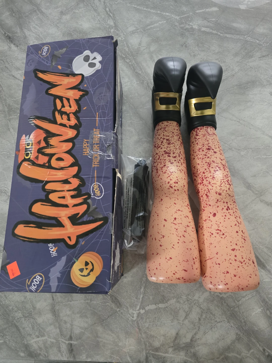 Halloween Wicked Witch Legs Decoration - photo 3