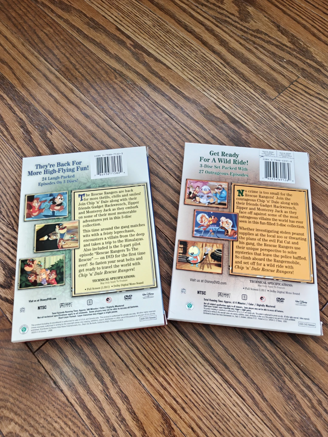 Chip 'n Dale Rescue Rangers Volume 1, 2 DVD (complete series) - photo 2