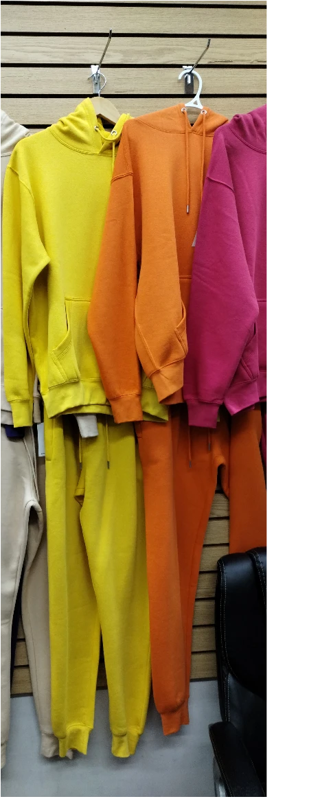 Orange Sweatshirt and Joggers Set