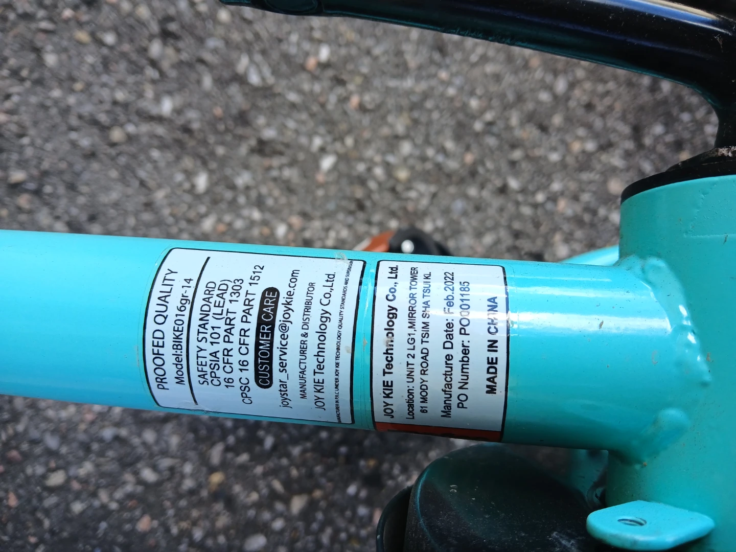 Kids Blue Bike - photo 3