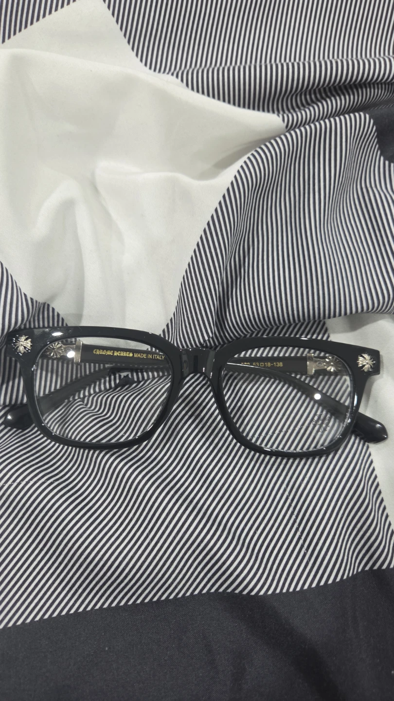Chrome Hearts Glasses Black