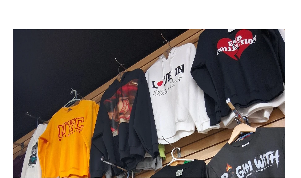 Love In New York White Hoodie