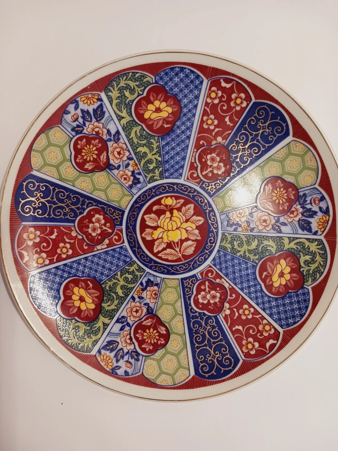 IMARI JAPANESE DECORATIVE PLATE - photo 2