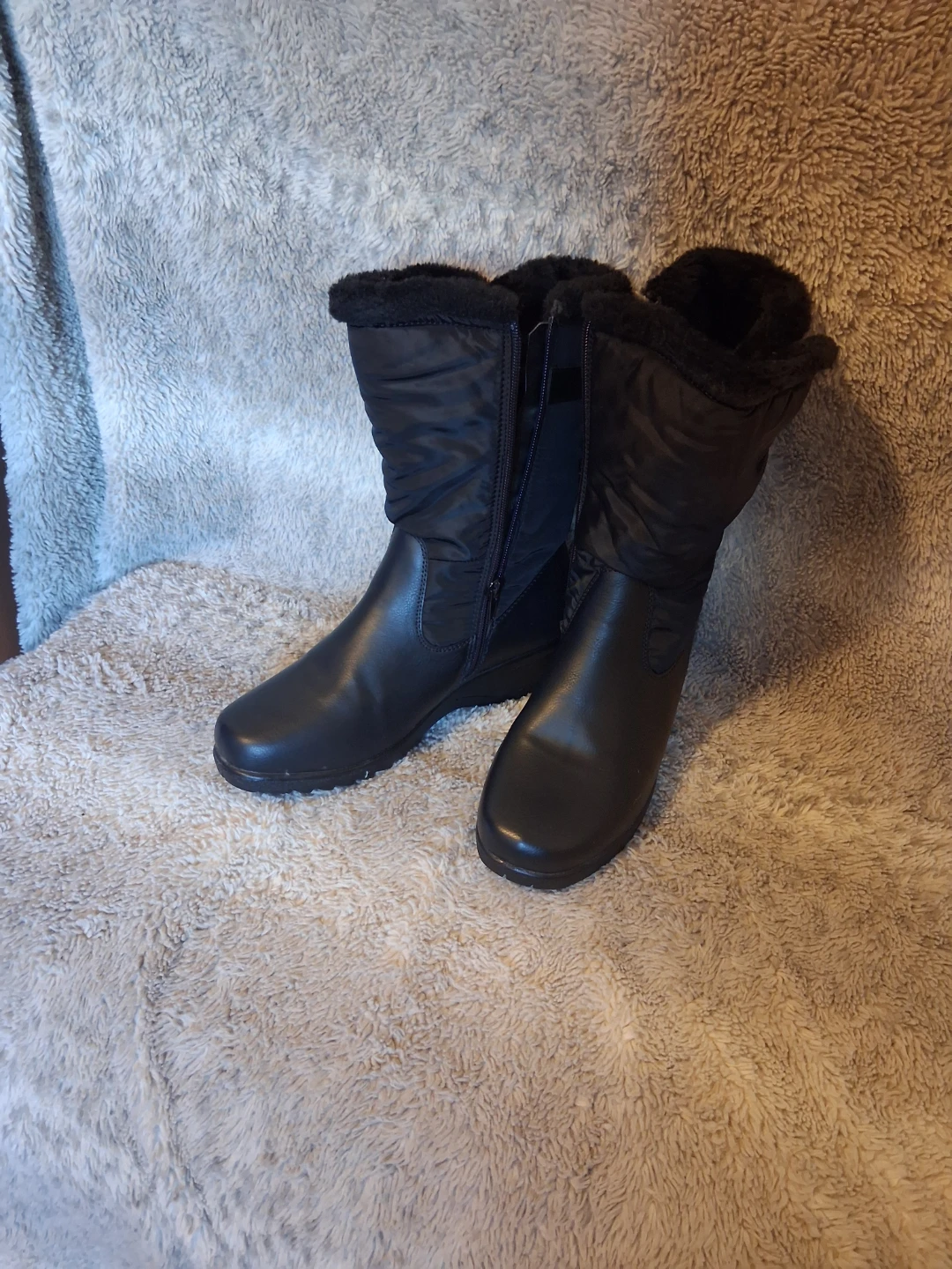 Black Winter Boots