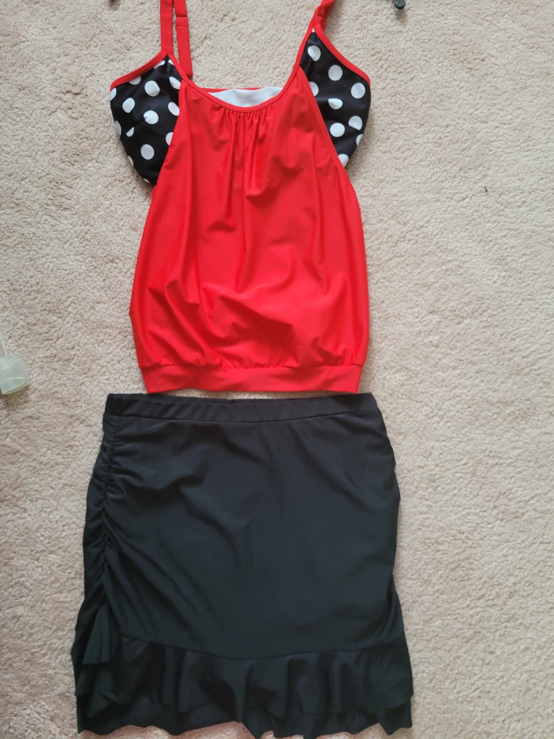 Disney Minnie Mouse Inspired Swim Set