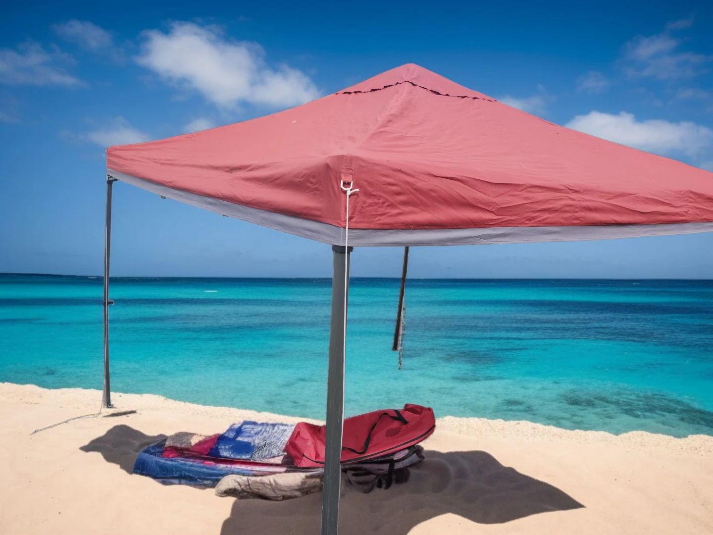 10x10 Pop-up canopy tent set up - photo 3