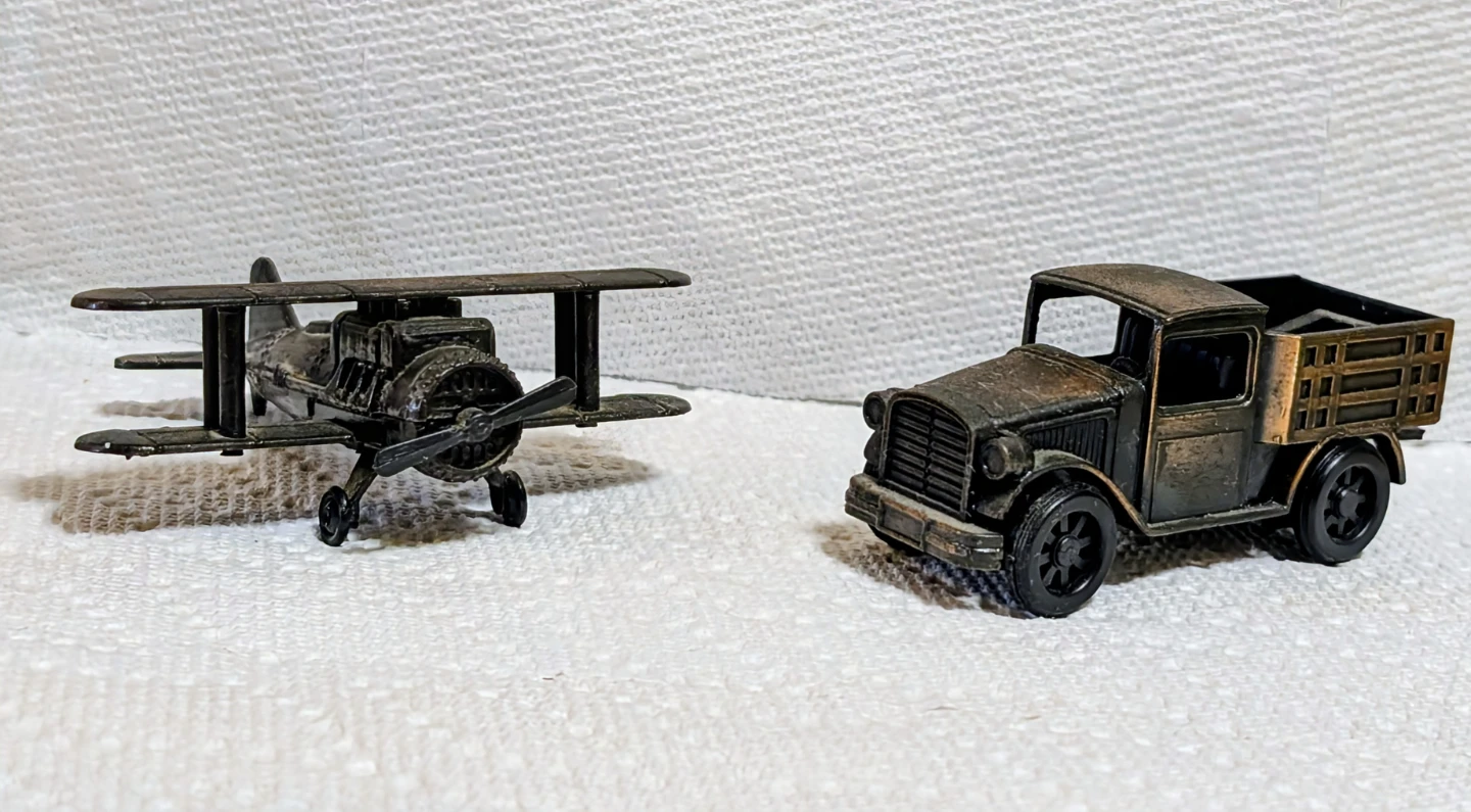 Vintage Style Metal Pencil Sharpeners Set