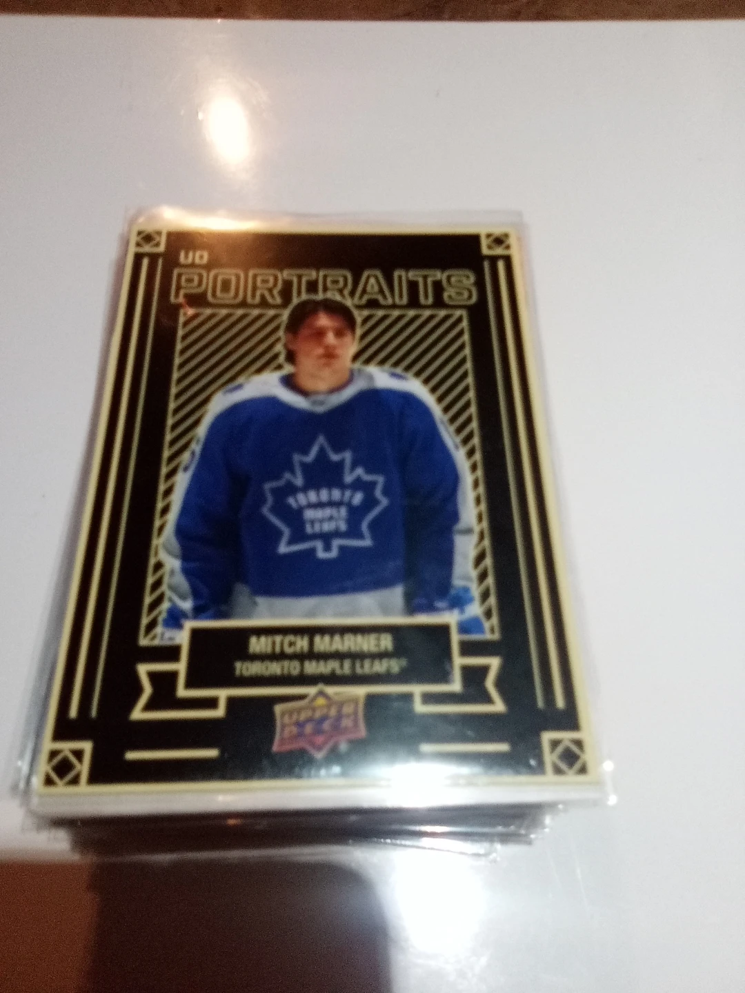 Mitch Marner UD Portraits Hockey Card
