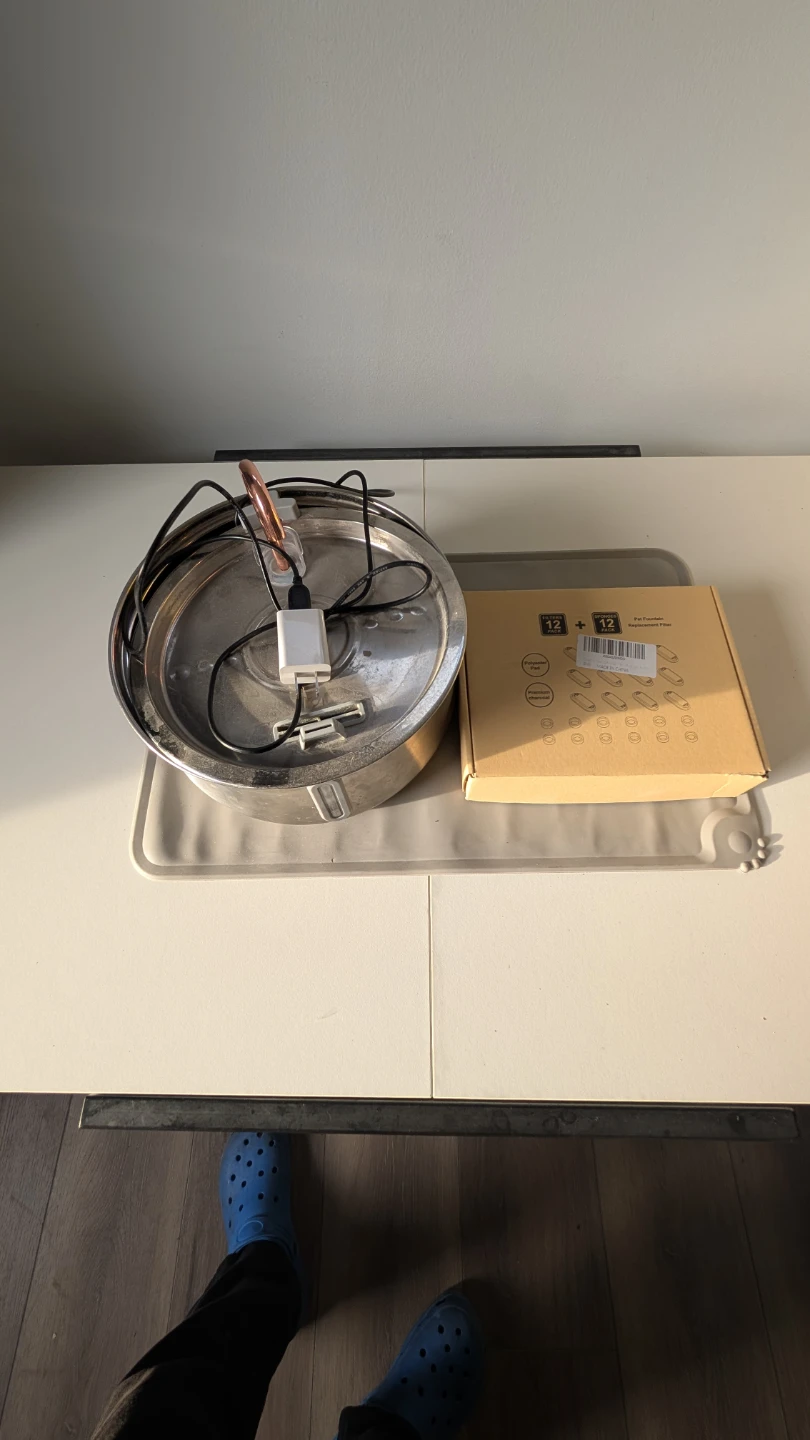Stainless Steel Pet Water Fountain - photo 2