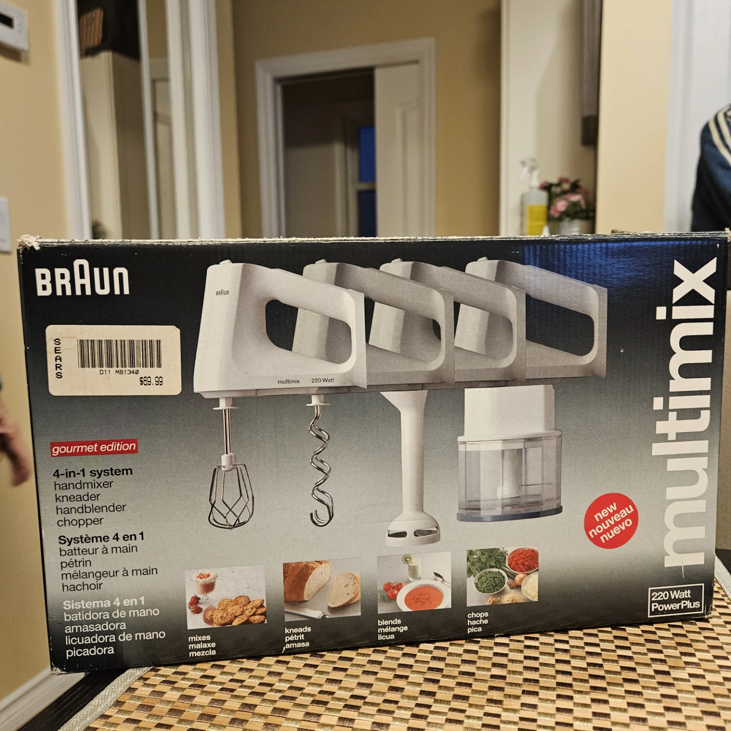 Braun Multimix 4-in-1 Hand Mixer System