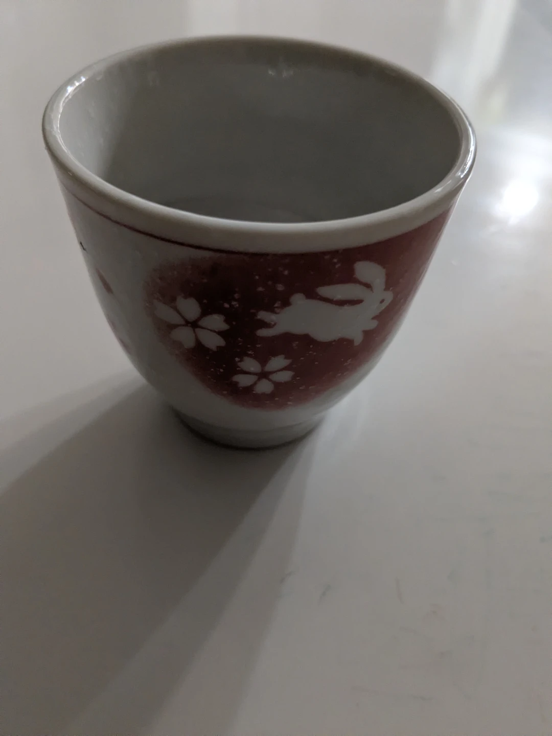 Japanese Rabbit Pattern Tea Cup - photo 2