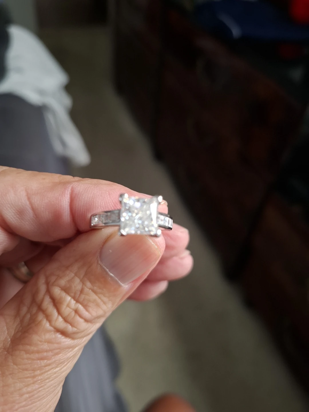 Princess Cut Diamond Ring
