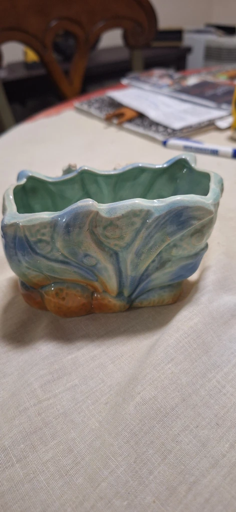 Vintage Ceramic Fish Planter - photo 4