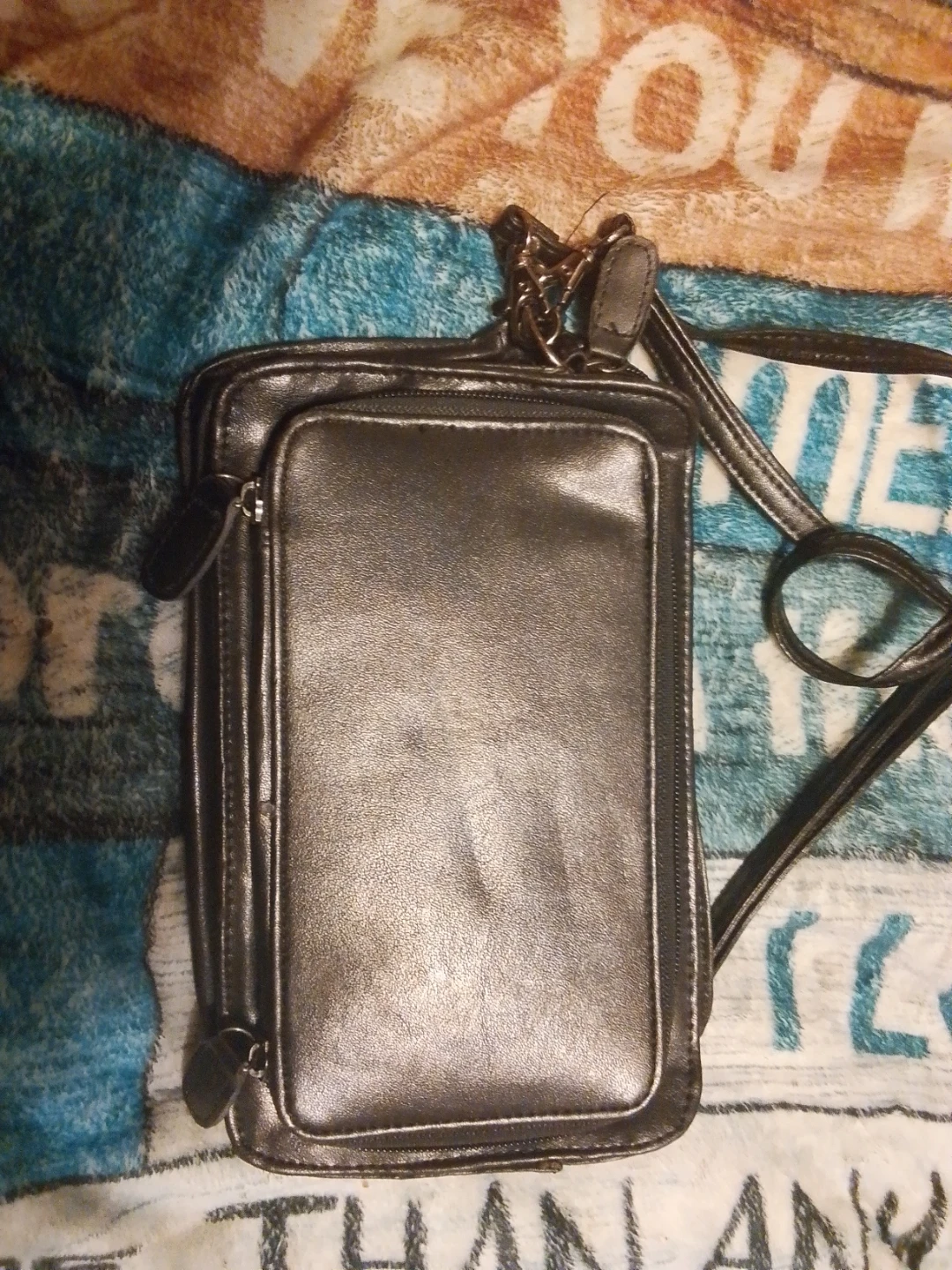 Black Crossbody Wallet Purse - photo 3