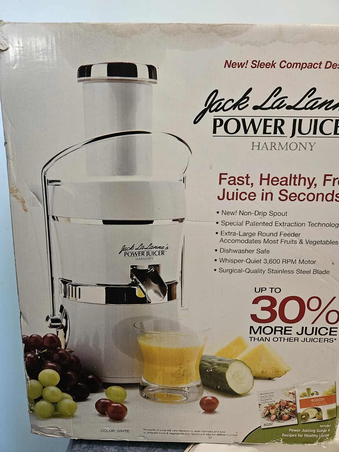 New in box Jack LaLanne Power Juicer Harmony