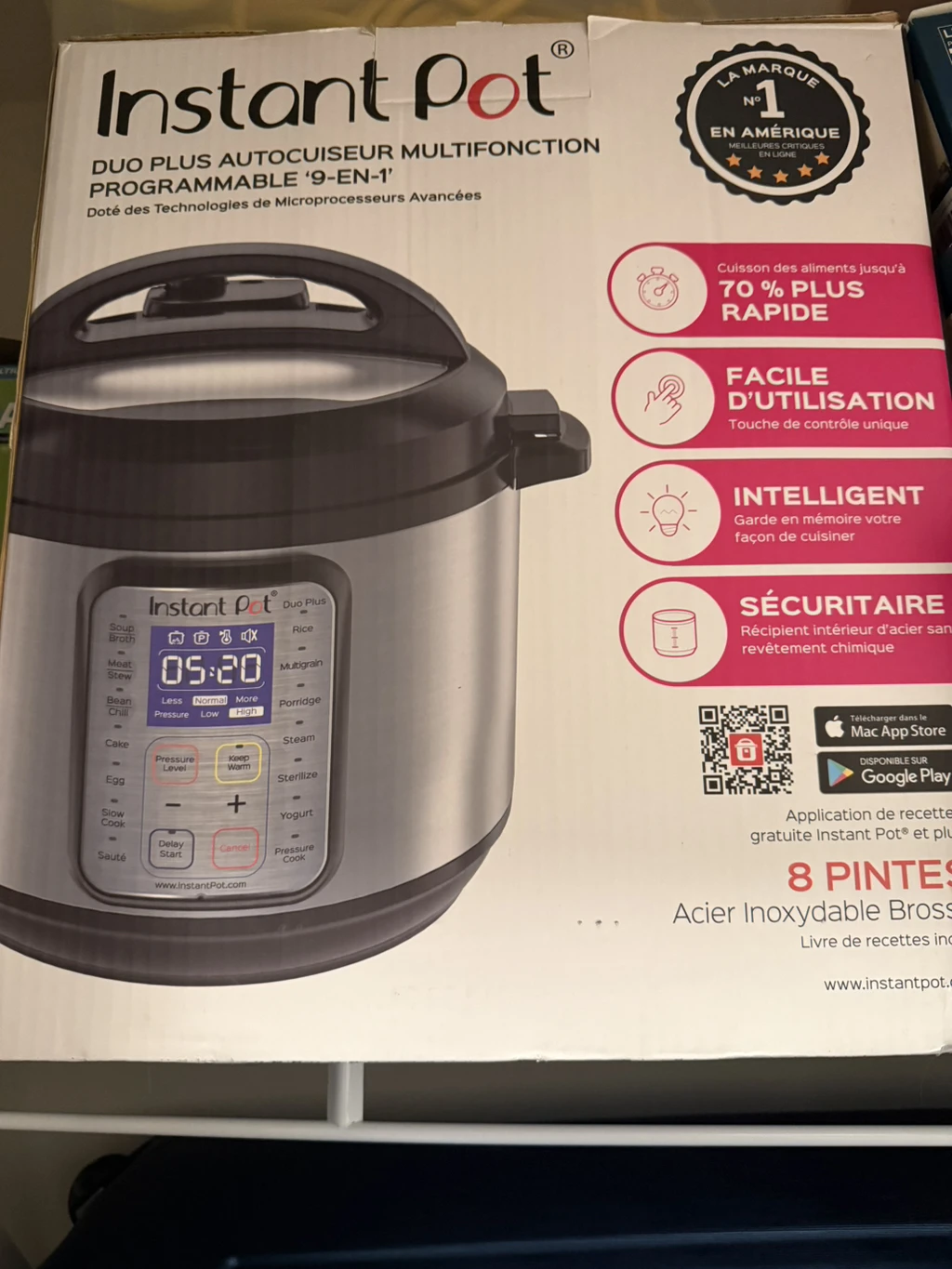 Instant Pot Duo Plus 9-in-1 8 Quart