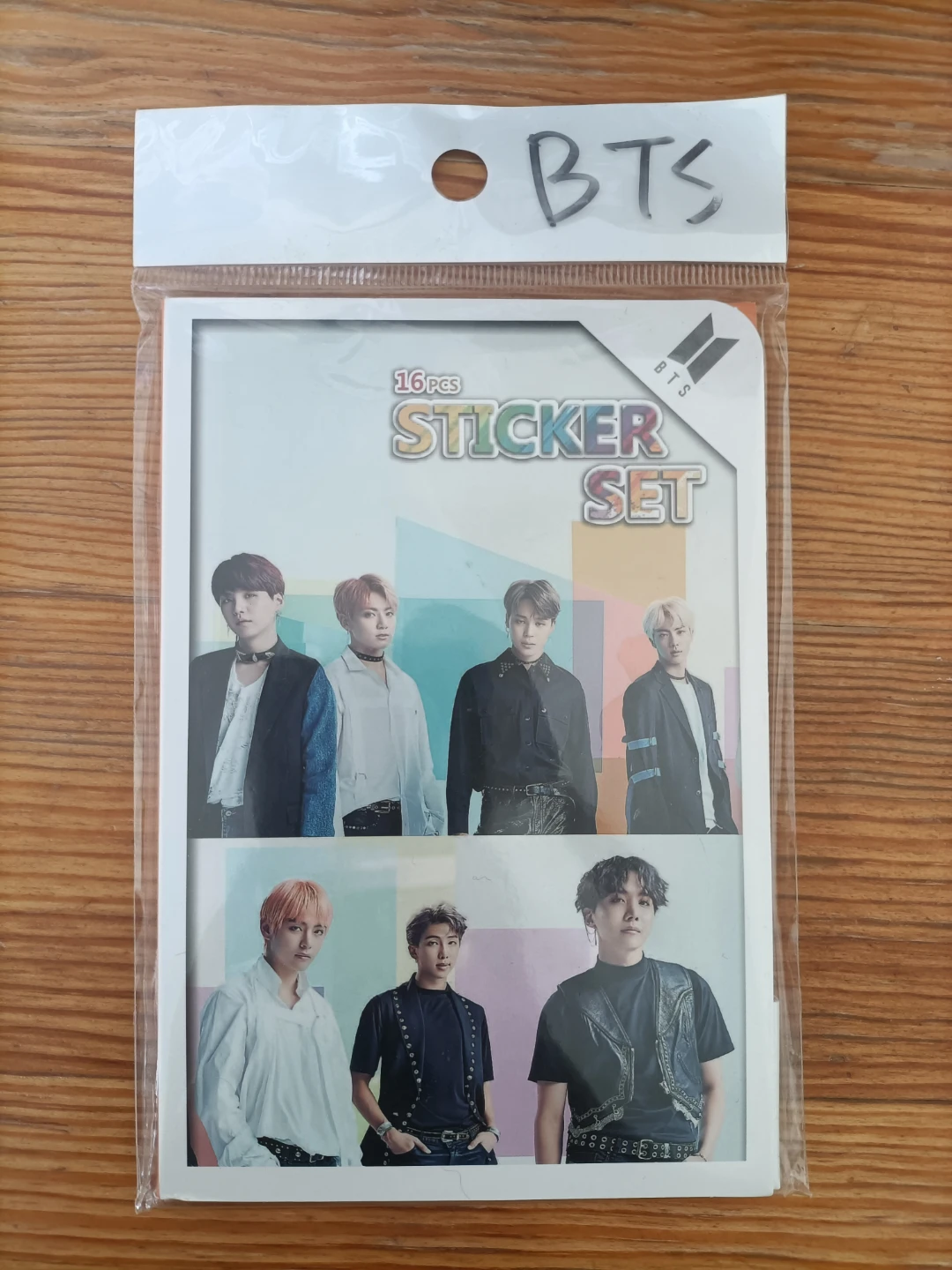 BTS Photo Sticker Set - 16pcs