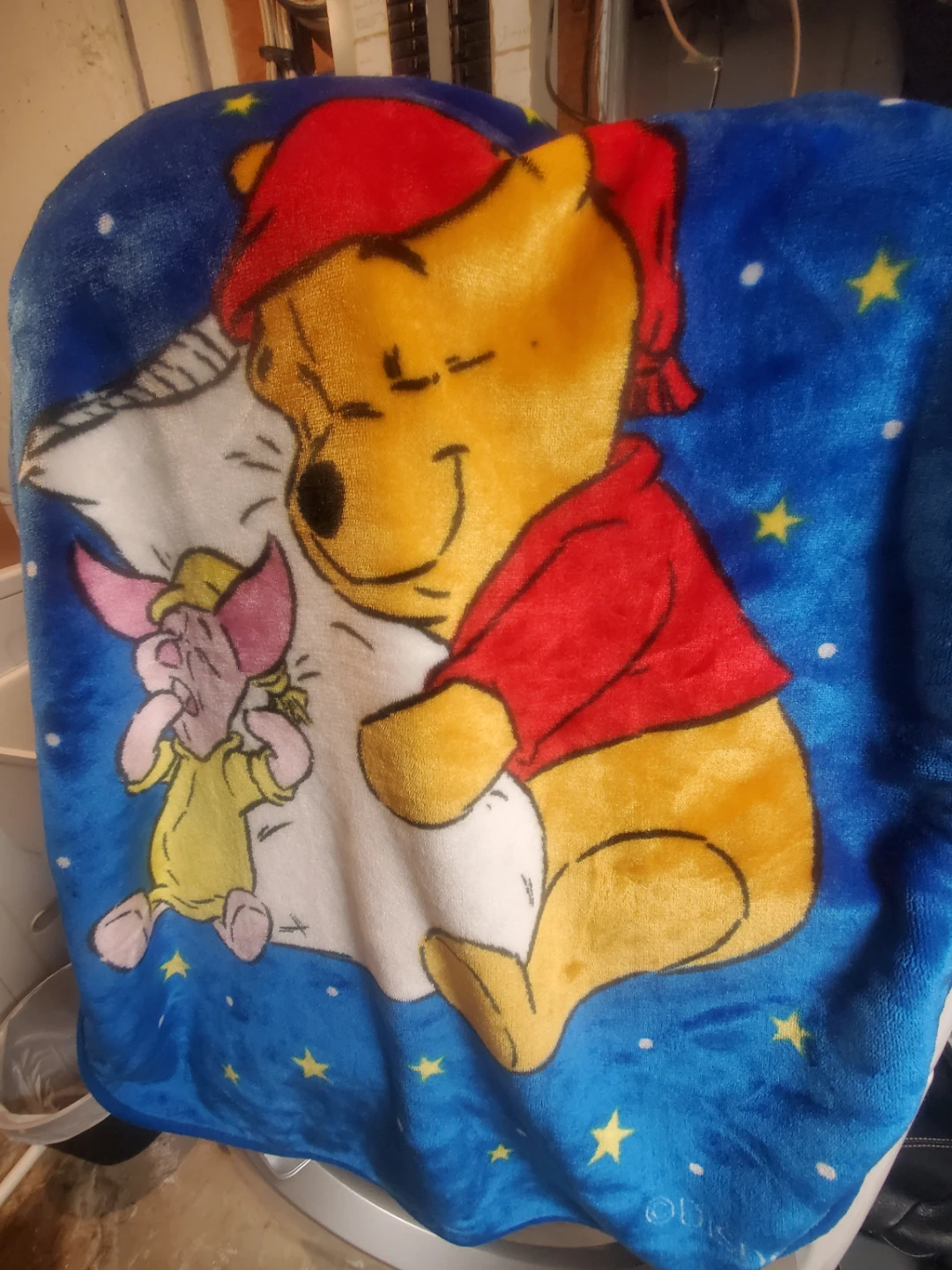 Winnie the Pooh plush new without tags baby blanket