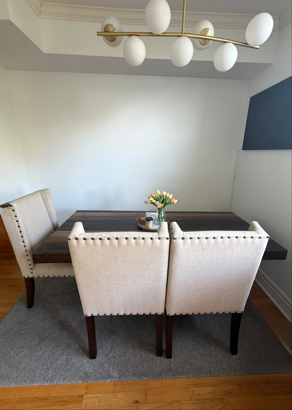 Dining Table Set with Chairs and Bench