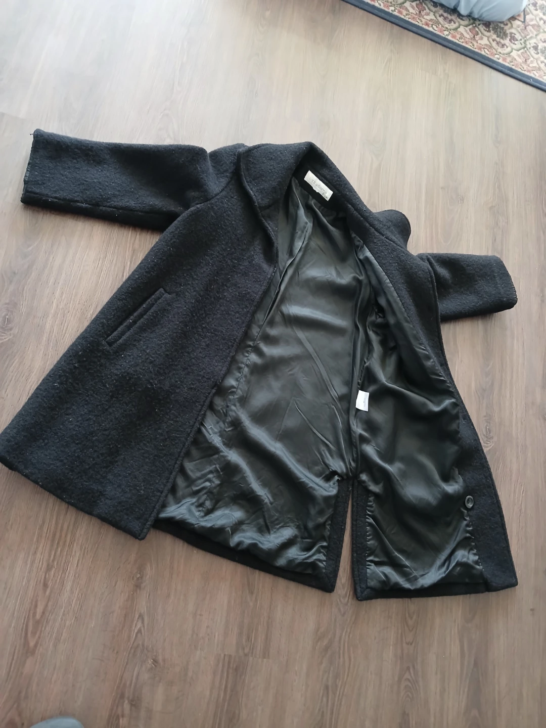 Liz Claiborne Black Wool Coat - photo 3