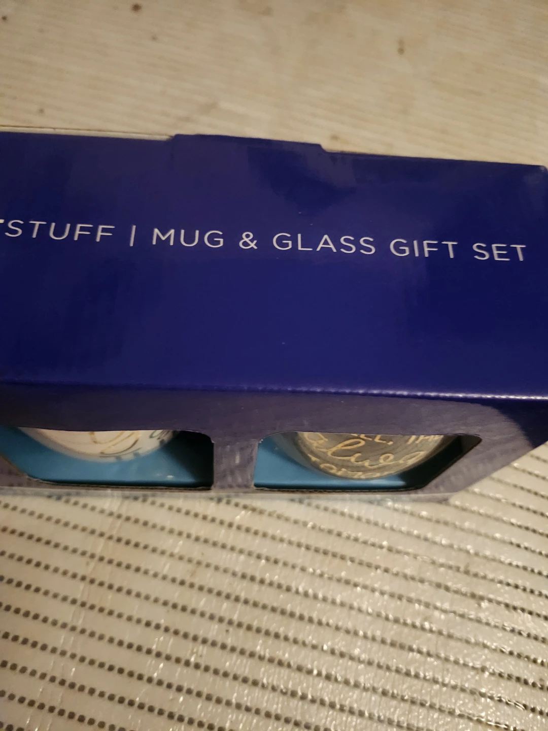 GIFTSTUFF Mug & Glass 2pc Gift Set - photo 2