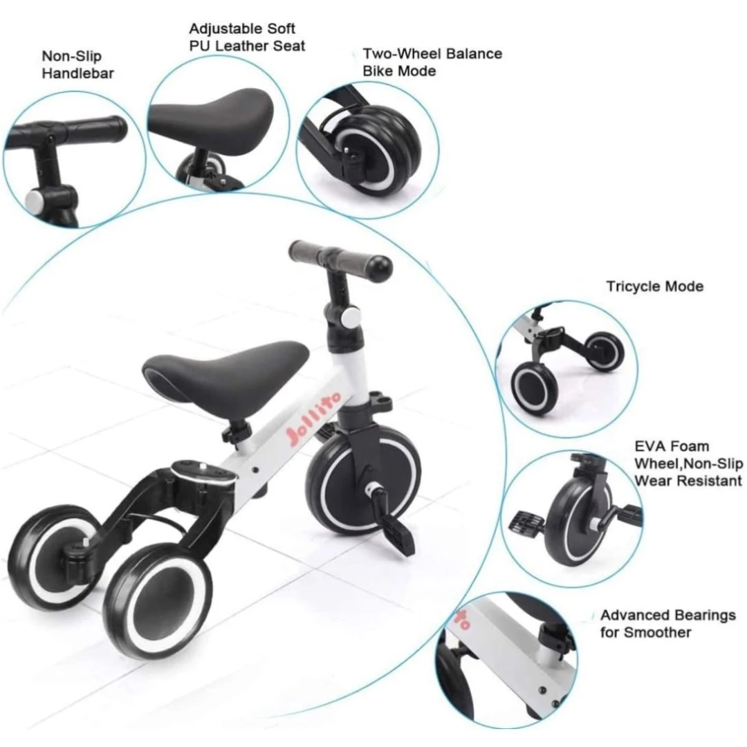 Jollito 5-in-1 Toddler Tricycle Balance Bike - photo 2