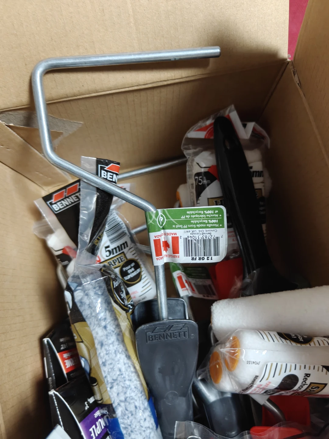 Assorted Bennett Paint Brushes and Roller Set - photo 3