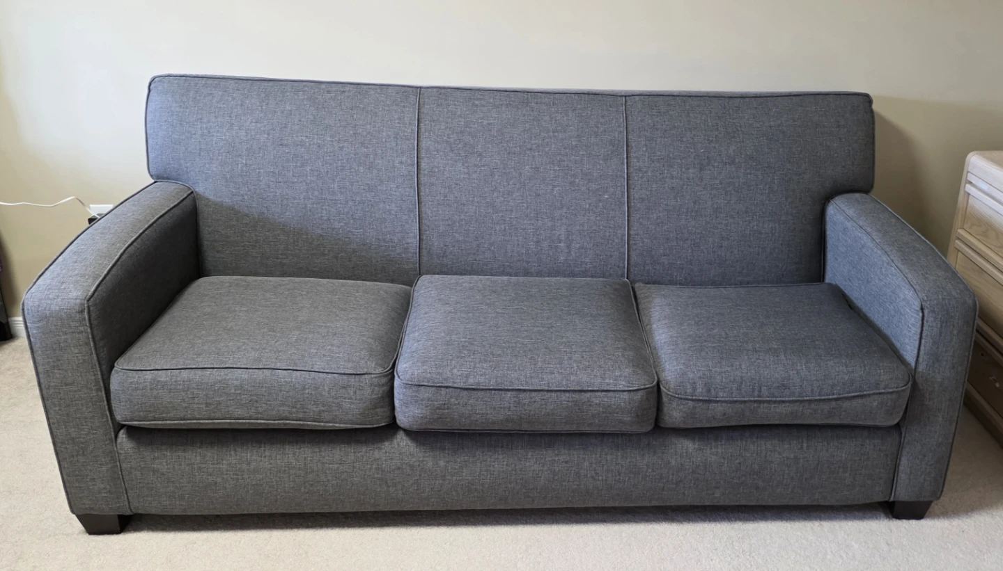 Cloth Sofa - 3 Seats - READ