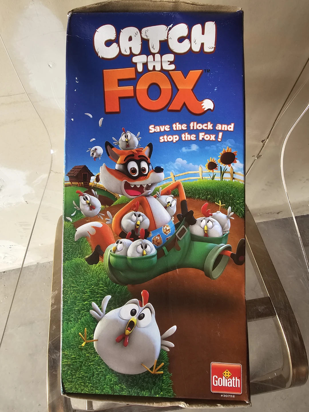 Catch The Fox Board Game Goliath 2016 Complete w/ Original Box - photo 2