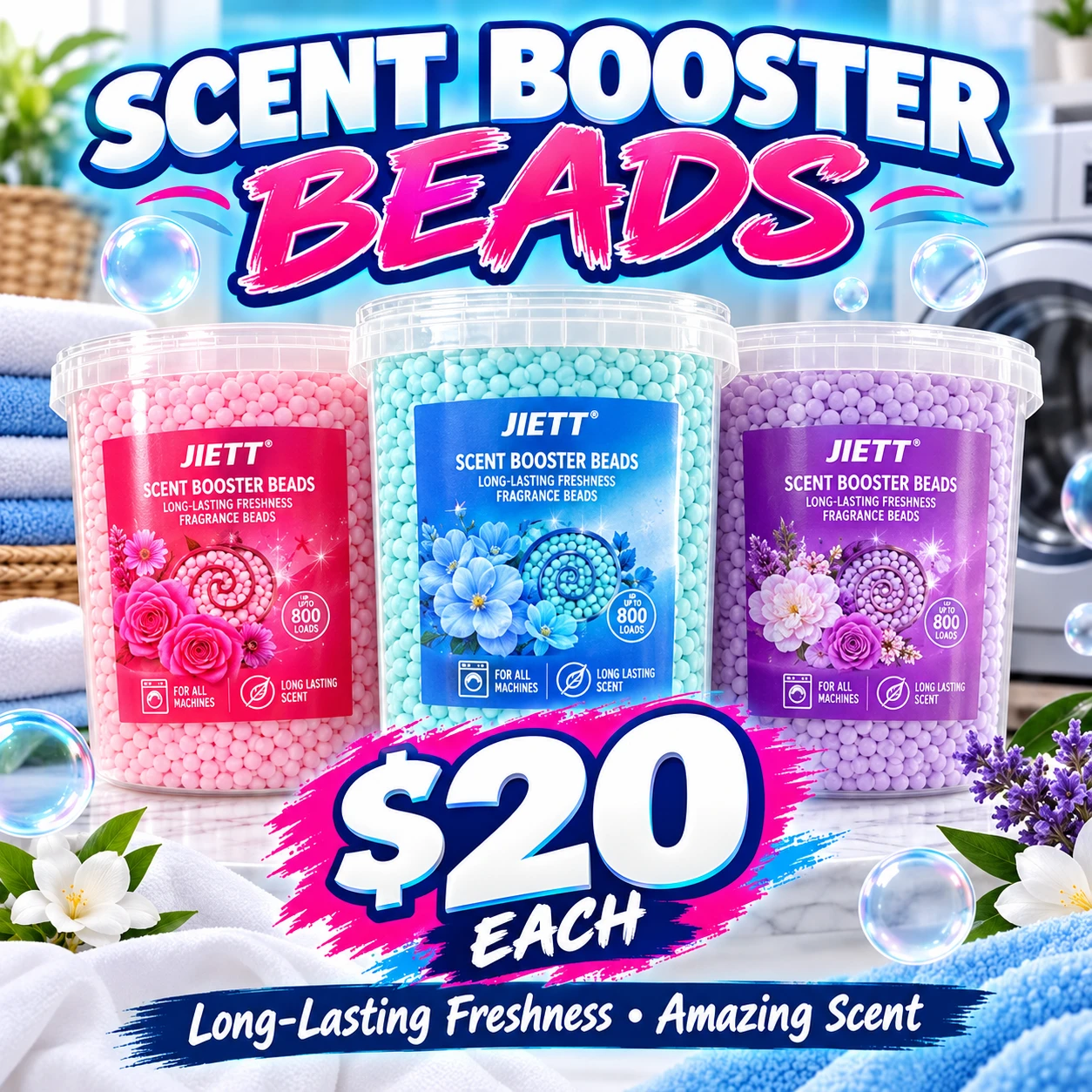 JIETT Scent Booster Beads