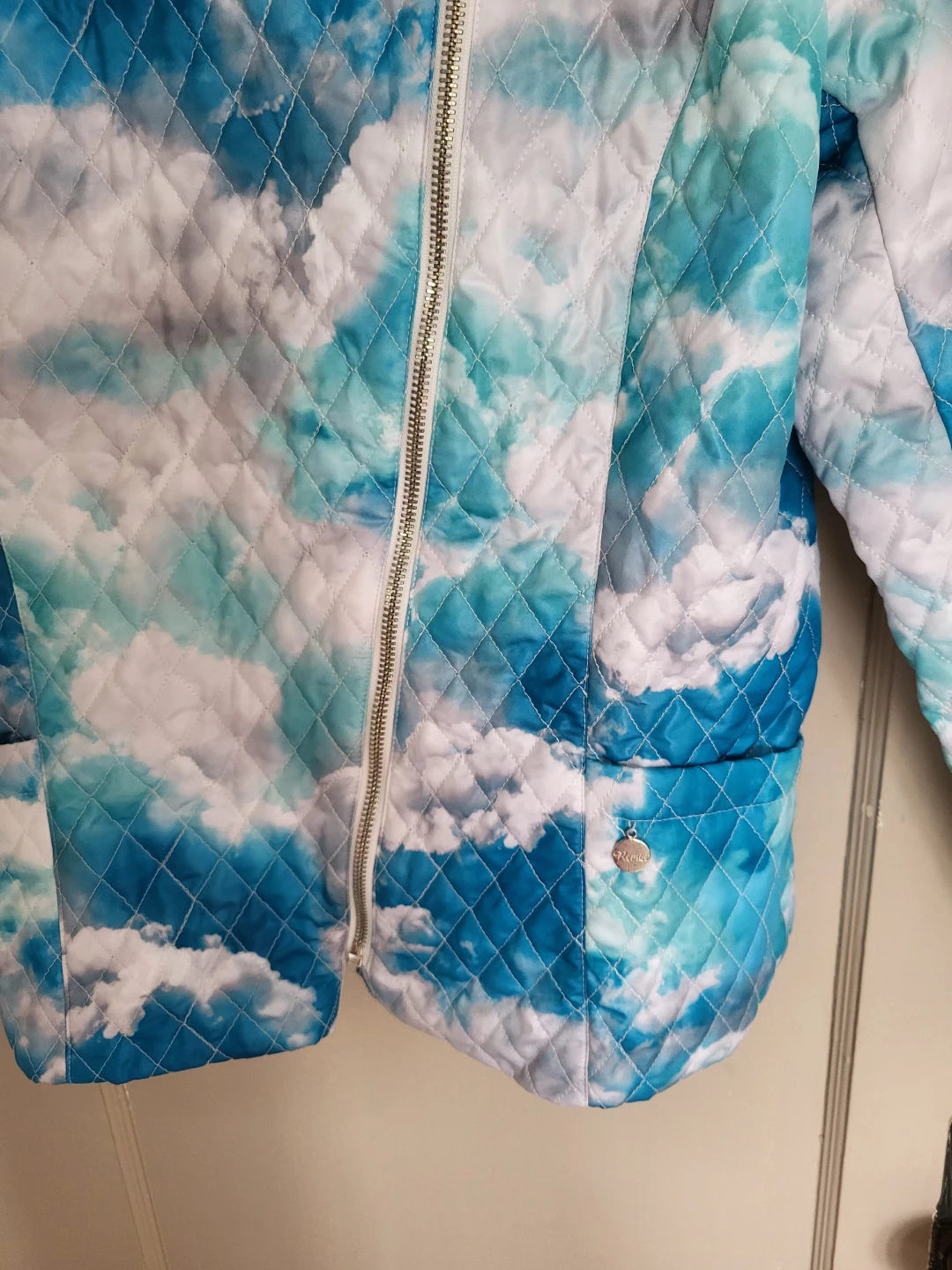 Remix Cloud Print Quilted Jacket - photo 3