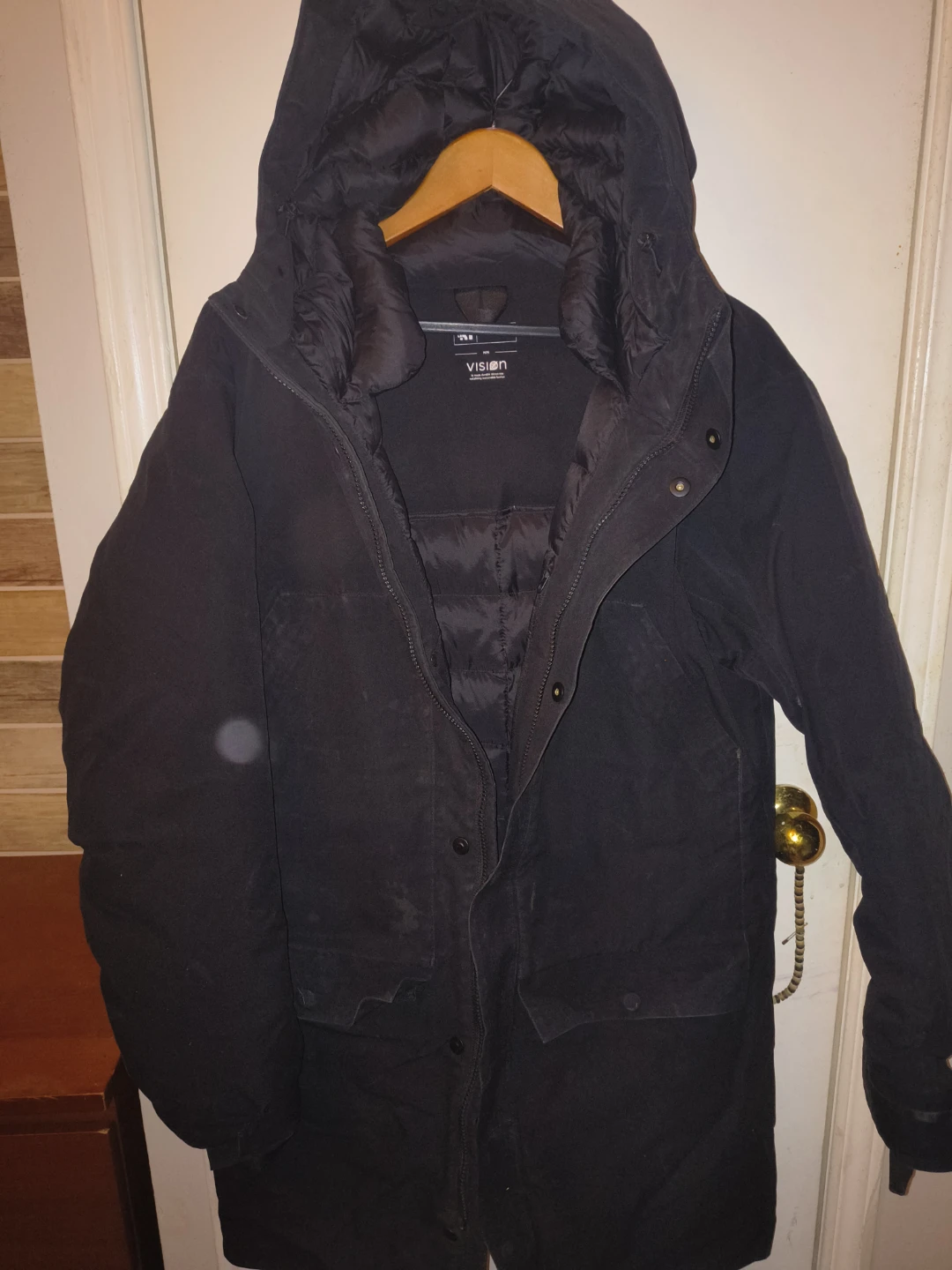 Vision Sustainable Down Jacket Black