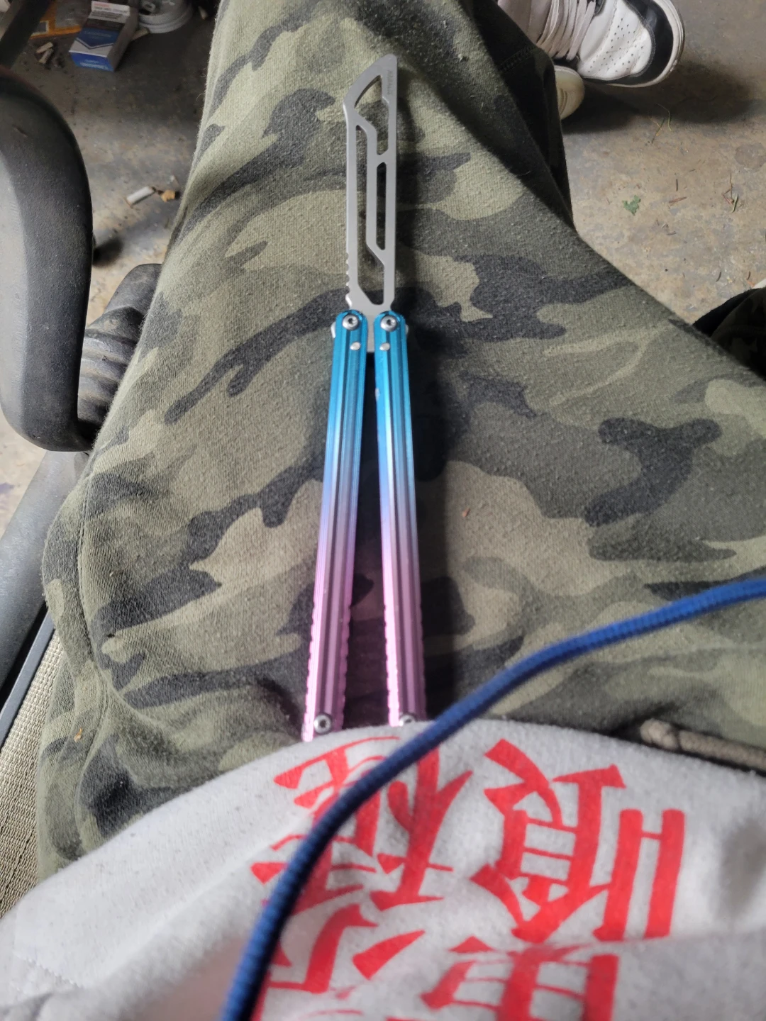Gradient Butterfly Trainer Knife - photo 3