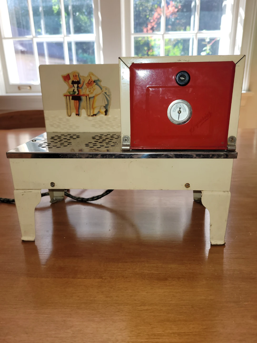 WORKING Vintage Superior Toy Oven