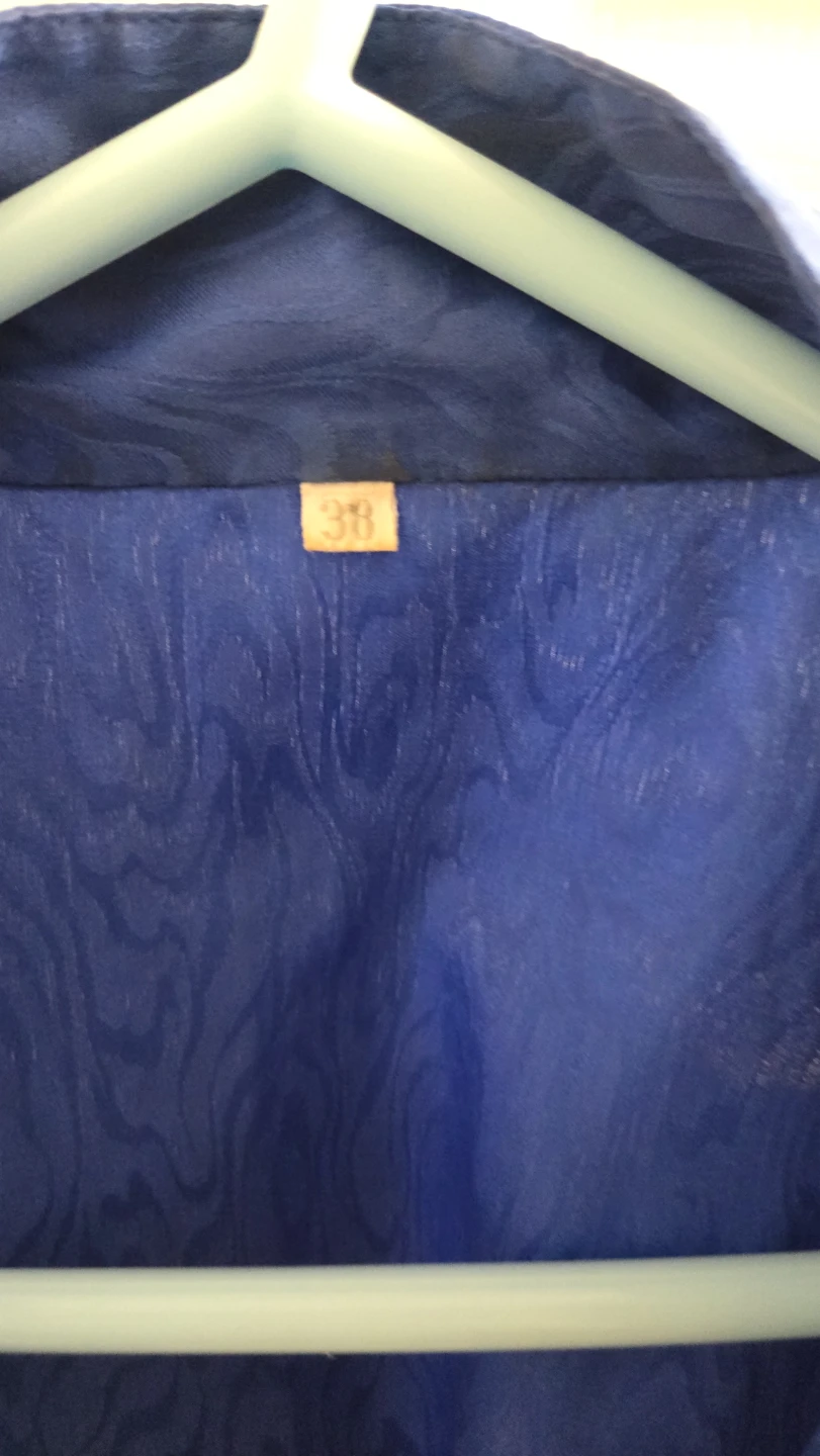 Blue Long-Sleeved Blouse - photo 3