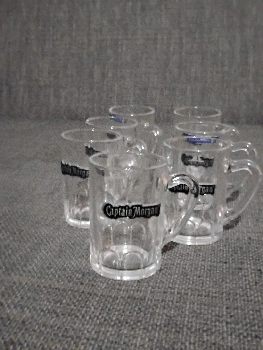 Set of 6 Captain Morgan Mini Glass Mugs - photo 2