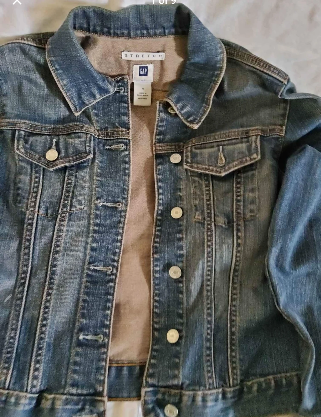 Gap Stretch Denim Jacket - Small