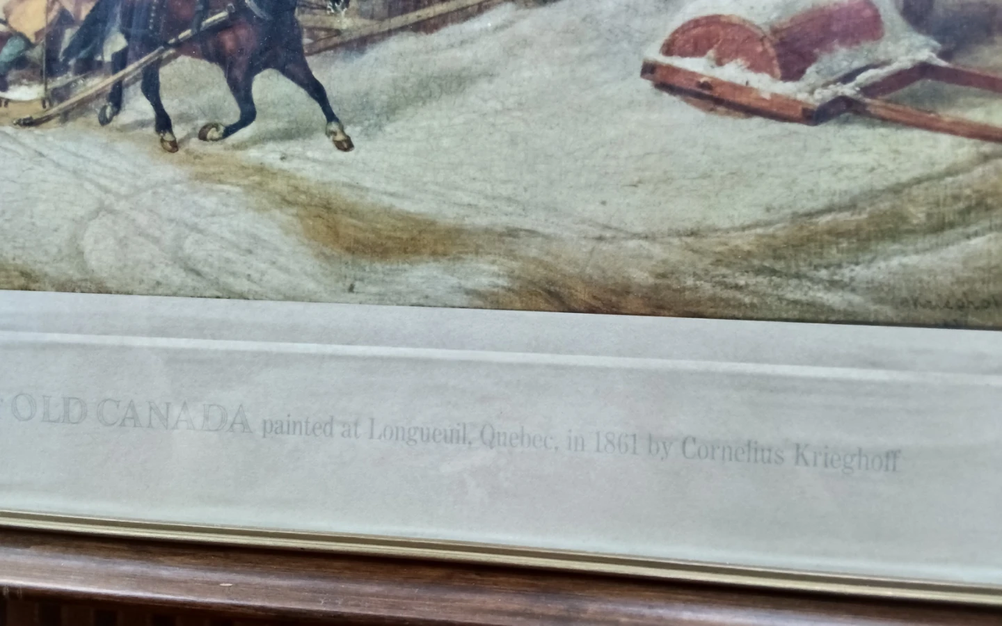 Framed Print: Bilking the Toll by Cornelius Krieghoff - photo 3