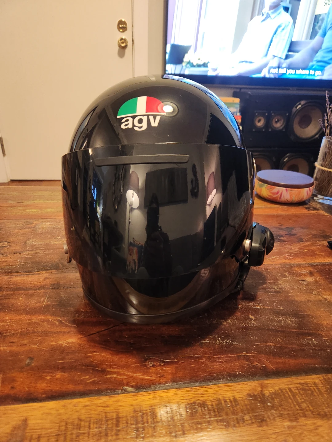 AGV X3000 Motorcycle Helmet with Sena Comms system