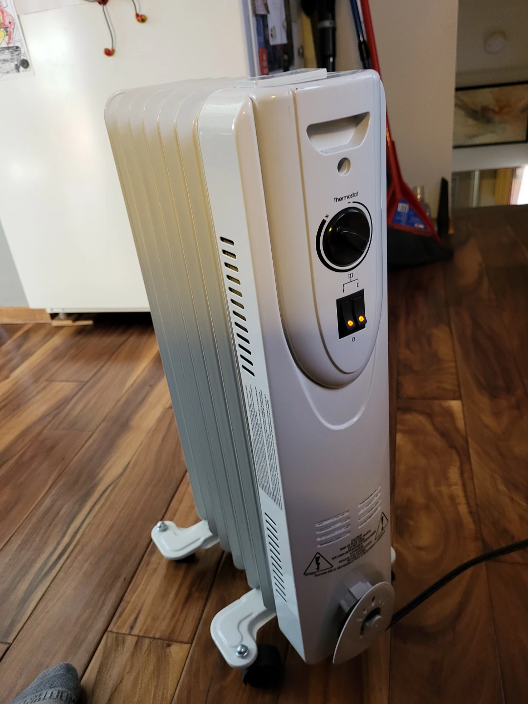White Oil-Filled Radiant Heater