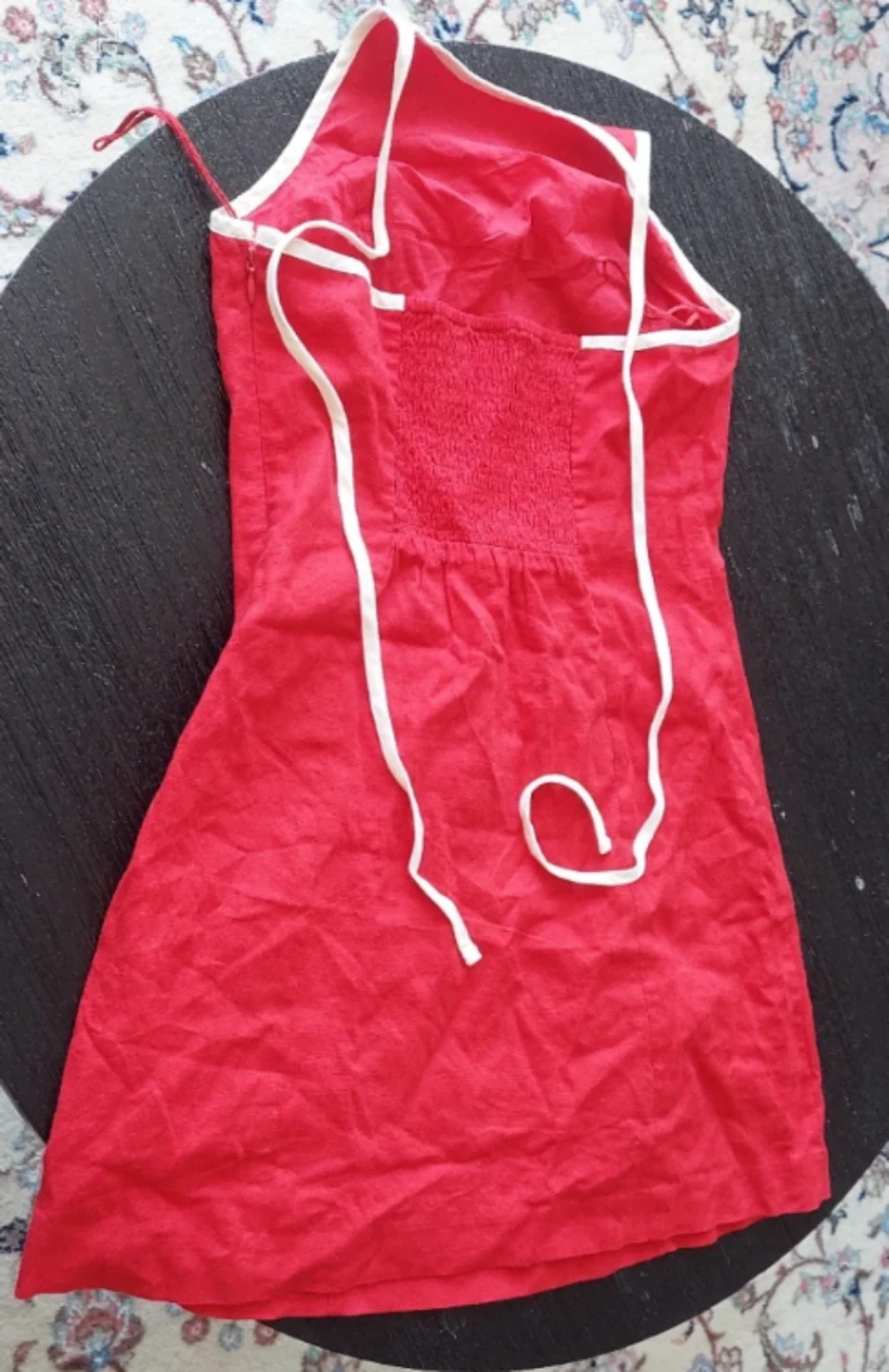 Aritzia Sunday Best Red Mini Dress GAP - photo 2
