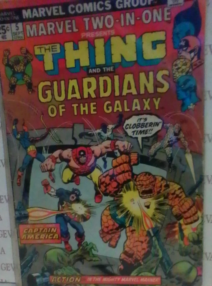 Marvel Two-in-One #5 Comic Book