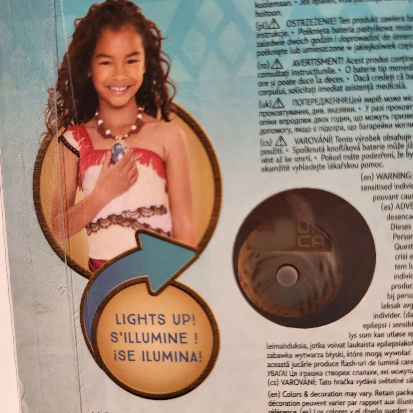 Disney Moana 2 Light-Up Shell Necklace - photo 4