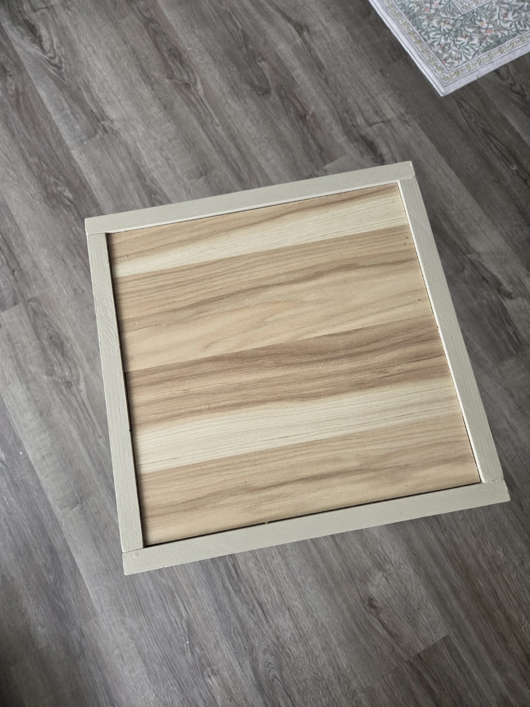 Two-Tier Wooden Side Table - photo 2