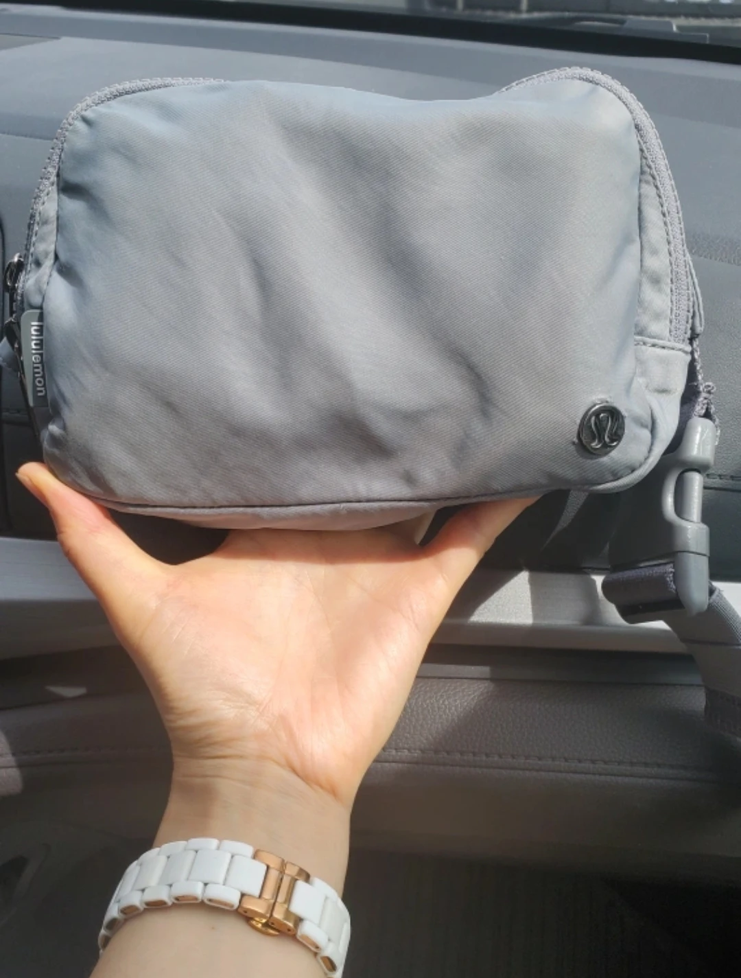 Lululemon Belt Bag Grey