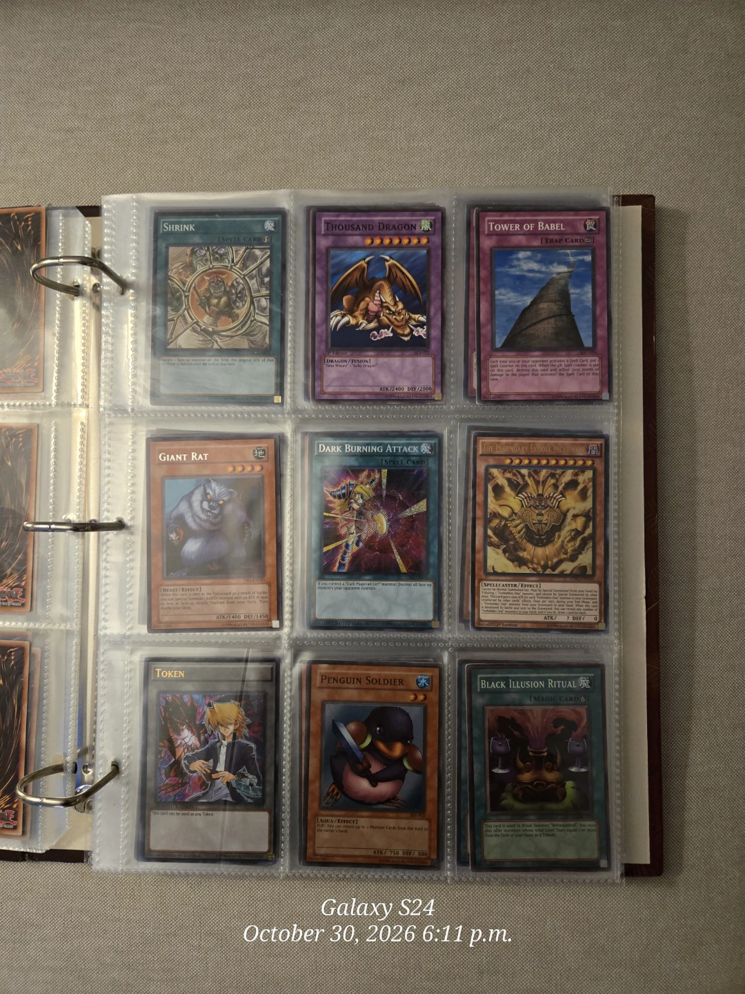 Yu-Gi-Oh! Trading Card Collection in Binder - photo 3